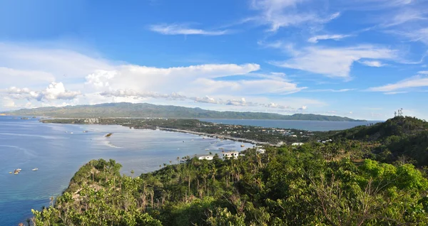 Prachtig uitzicht in op boracay island. — Stockfoto