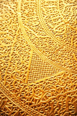 Abstract golden background clipart