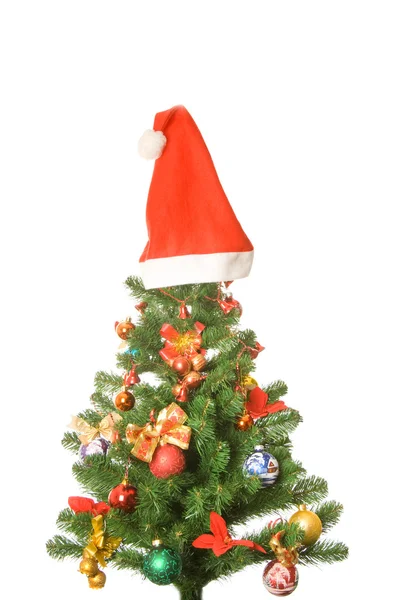 Στολισμένο χριστουγεννιάτικο-δέντρο — Φωτογραφία Αρχείου