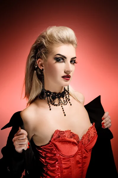 Mujer vampiro —  Fotos de Stock