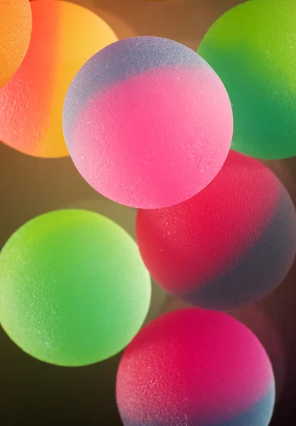 Stylish Colorful Balls Reflection — Stock Photo, Image