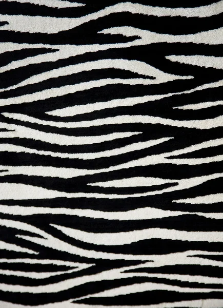 Textura Tecido Zebra — Fotografia de Stock