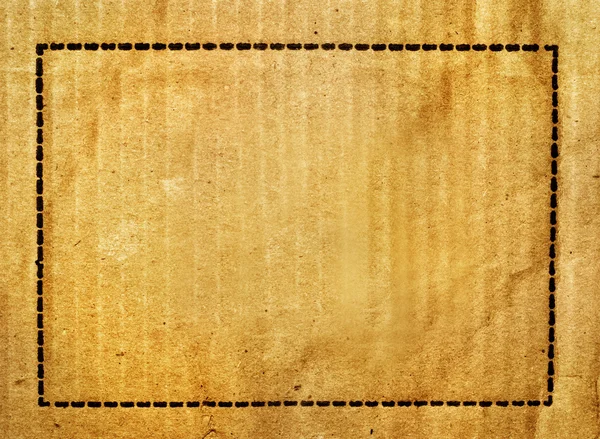 Вінтажна Текстура Картонна Коробка Посилок — стокове фото