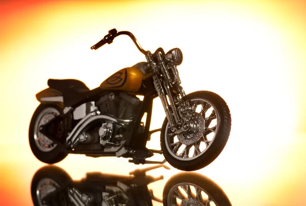 Мотоцикл Абстрактном Фоне — стоковое фото