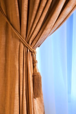Luxury curtain clipart