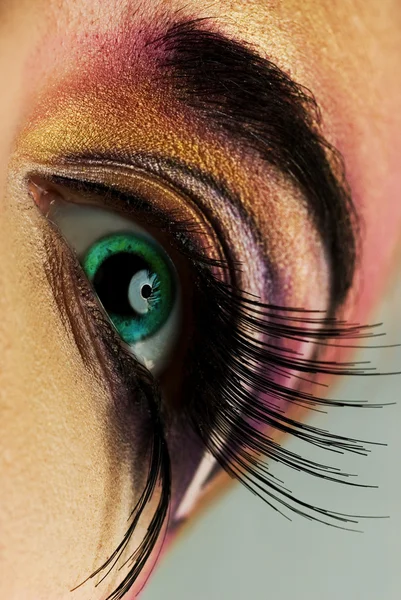Kreativa Ögon Färg — Stockfoto