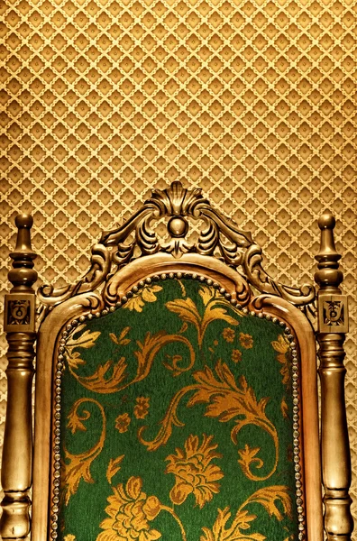 Luxury royal chair — Stock Photo, Image