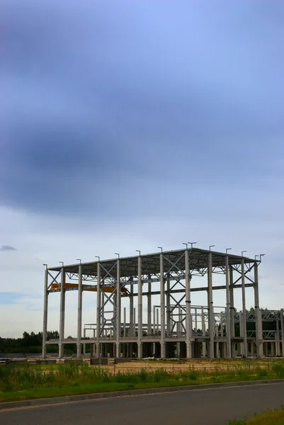 Строящиеся здания — стоковое фото