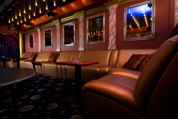 Luxury night club interior — Stock Photo, Image