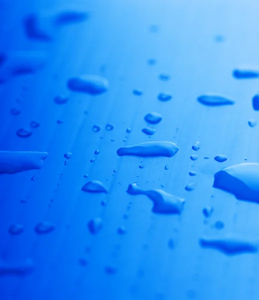 Waterdruppels Abstracte Achtergrond Ondiepe Dof — Stockfoto