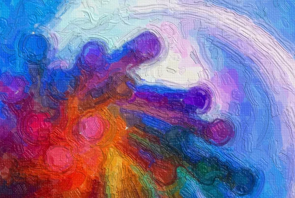 Fondo abstracto colorido que parece una pintura — Foto de Stock