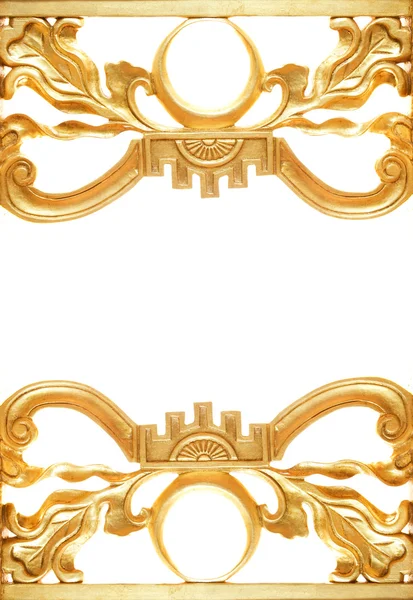 Abstract golden border — Stock Photo, Image