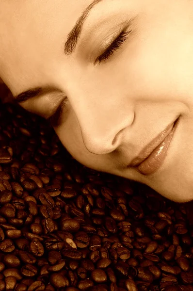 Scent of a coffee — Stock Photo, Image