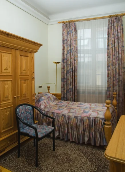 Hotel single room — Stock Photo, Image