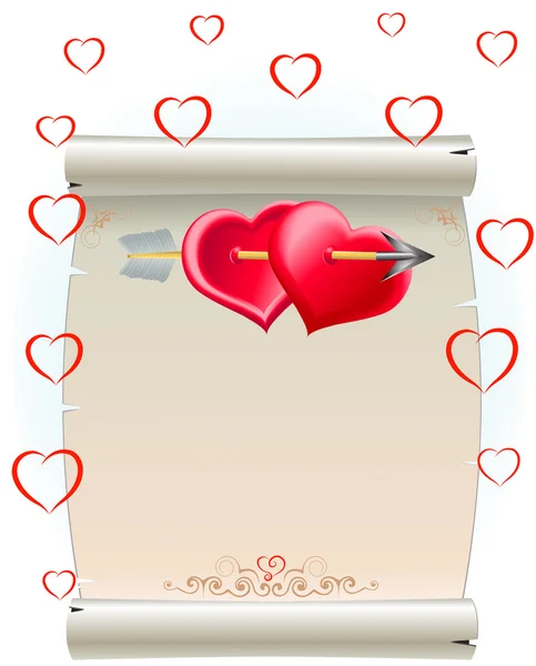 Due cuore e pacchetto Grafiche Vettoriali