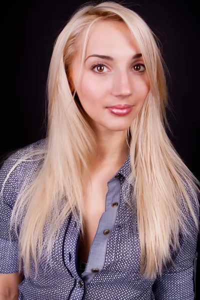 Portret ładny blond — Zdjęcie stockowe