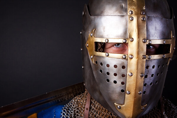 Portrait of knight