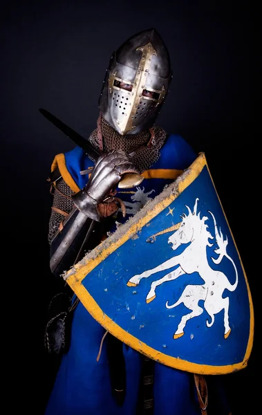 Yorgun şövalye resmi — Stok fotoğraf
