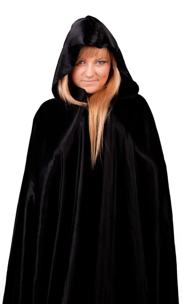 Stock image Cute girl in cloak