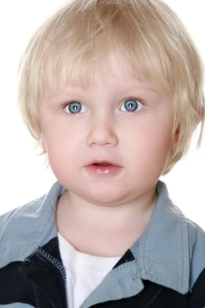 Retrato de menino jovem — Fotografia de Stock