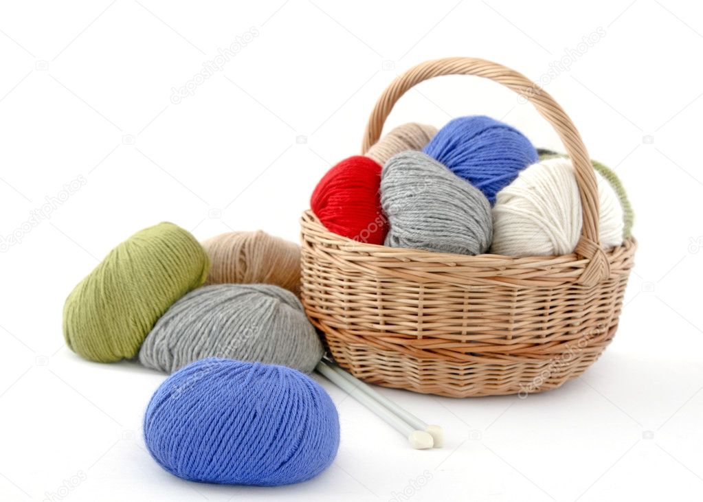 Alpaca knitting balls