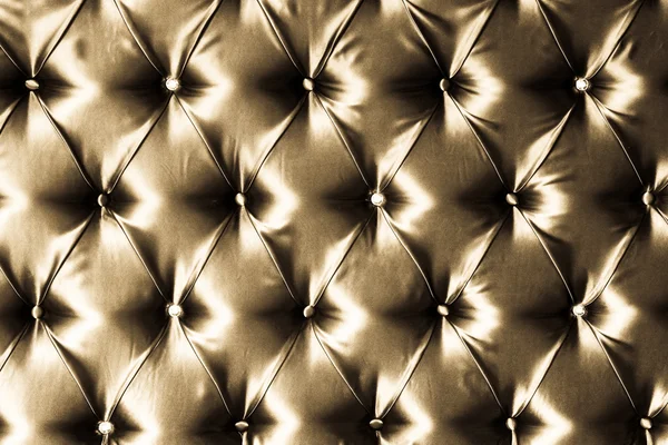 Sepia picture of genuine silk upholstery — Stock Photo, Image