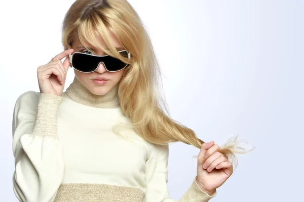 stock image Cheerful young fashionable girl