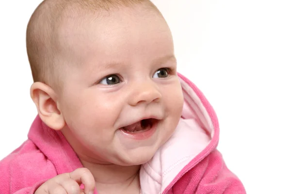 Close-up πορτρέτο της αξιολάτρευτο μωρό — Φωτογραφία Αρχείου