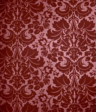 sorunsuz gothic damask duvar kağıdı arka plan