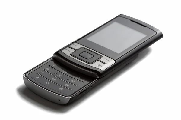 Серый телефонный мошенник — стоковое фото
