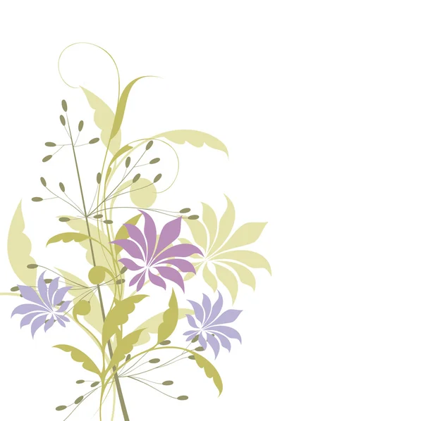 Φόντο με λουλούδι — Διανυσματικό Αρχείο