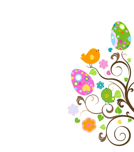 Easter tree — Stock Vector