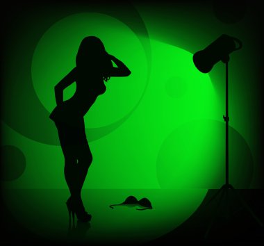 Female silhouette clipart