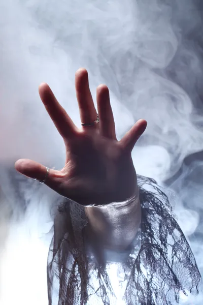 Die Hand einer Hexe — Stockfoto