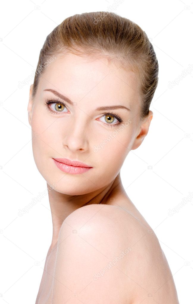 Woman Stock Photo Face - Close-up of Attractive Black Woman Stock ...