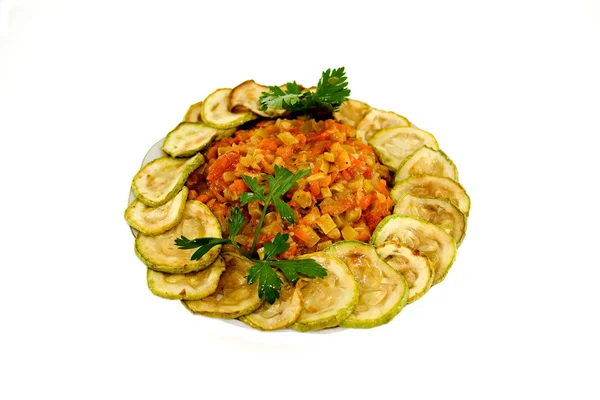 Dish Zucchini — Stock Photo, Image