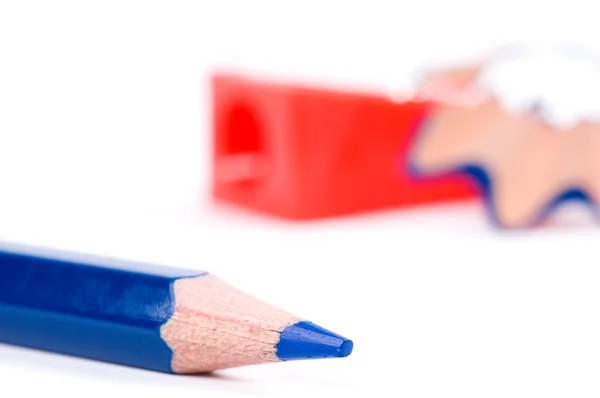 Голубой карандаш — стоковое фото