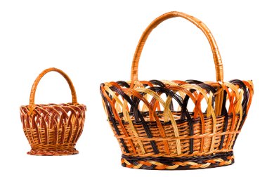 Wicker basket clipart