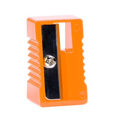 Orange sharpener clipart