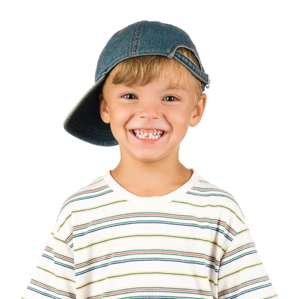 Portrait of emotionally kid — Stock Photo, Image