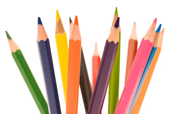 Multicolor ołówki — Zdjęcie stockowe