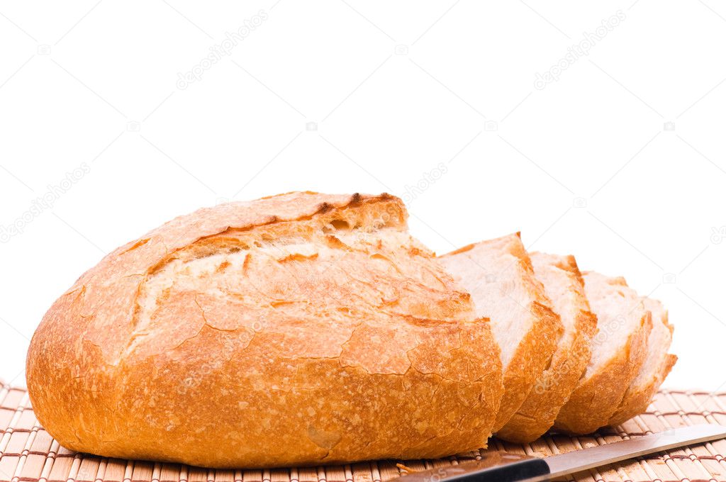 Sliced wheat bread