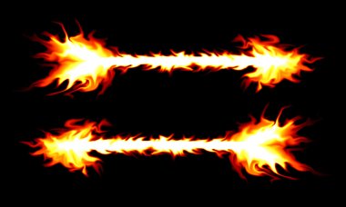 Fire arrow clipart