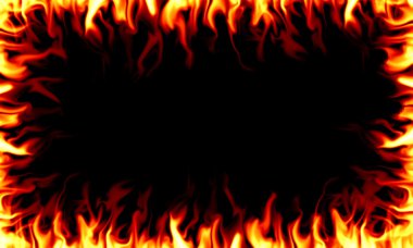 Fire frame clipart