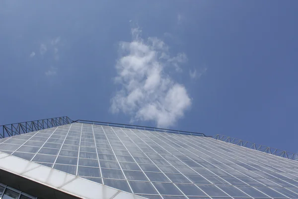 stock image Big greenhouse and blue sky