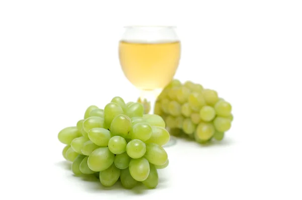 Uvas verdes. — Fotografia de Stock