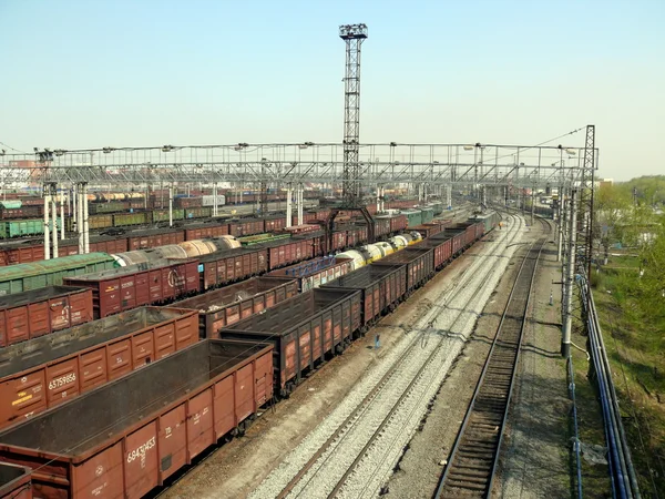 Bahnhof Tscheljabinsk — Stockfoto