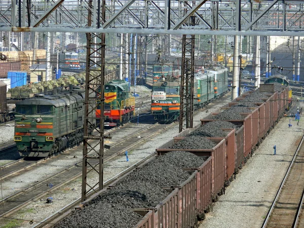 Chelyabinsk järnvägsstation — Stockfoto