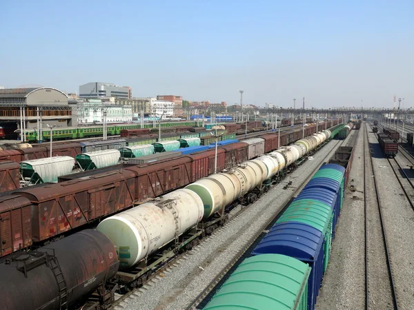 Stazione ferroviaria di Chelyabinsk — Foto Stock