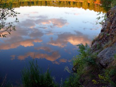 Uvel'ka Nehri - Chelyabinsk alan akşamları